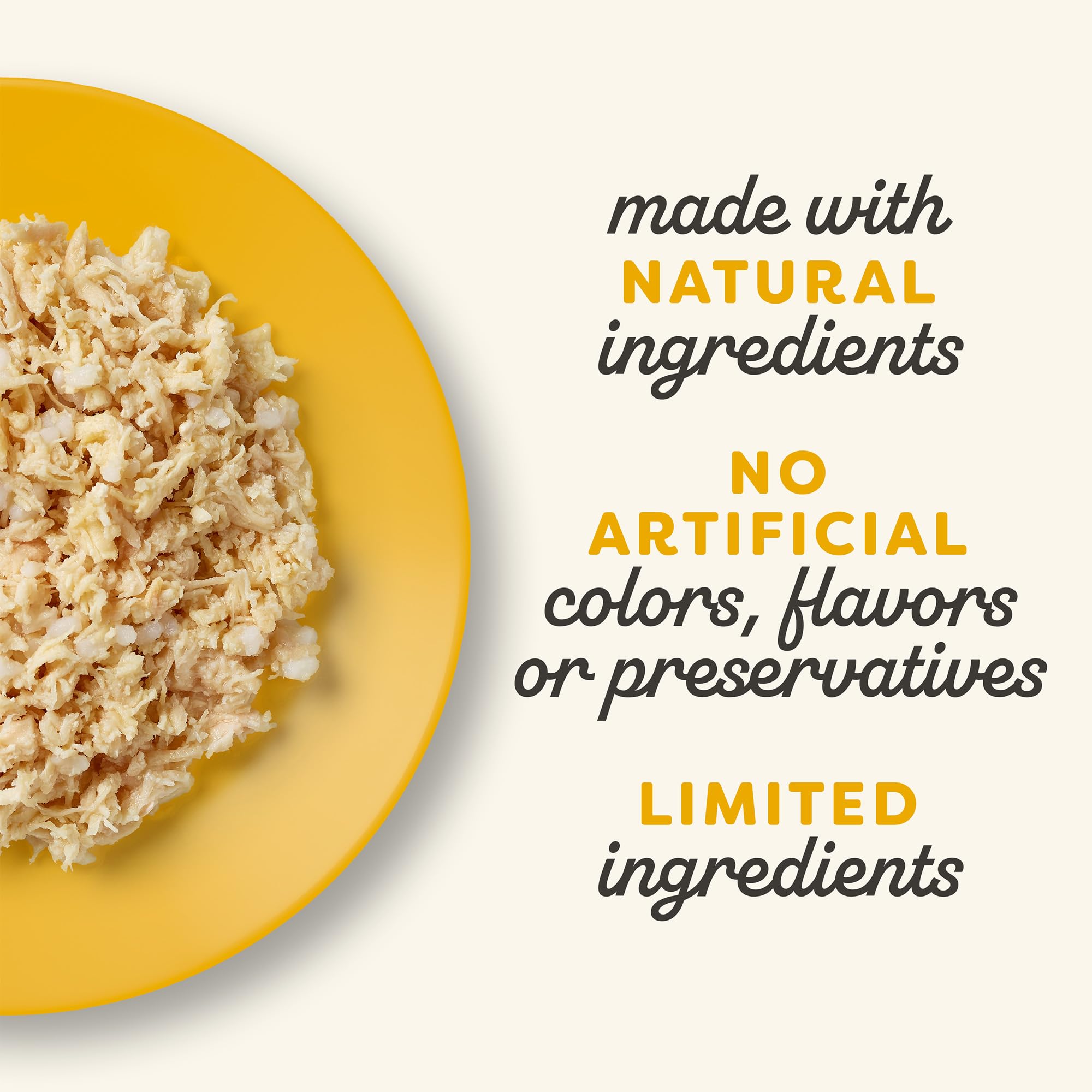 Applaws chicken breast with pumpkin cans – natural ingredients and variety encourage mealtime curiosity.