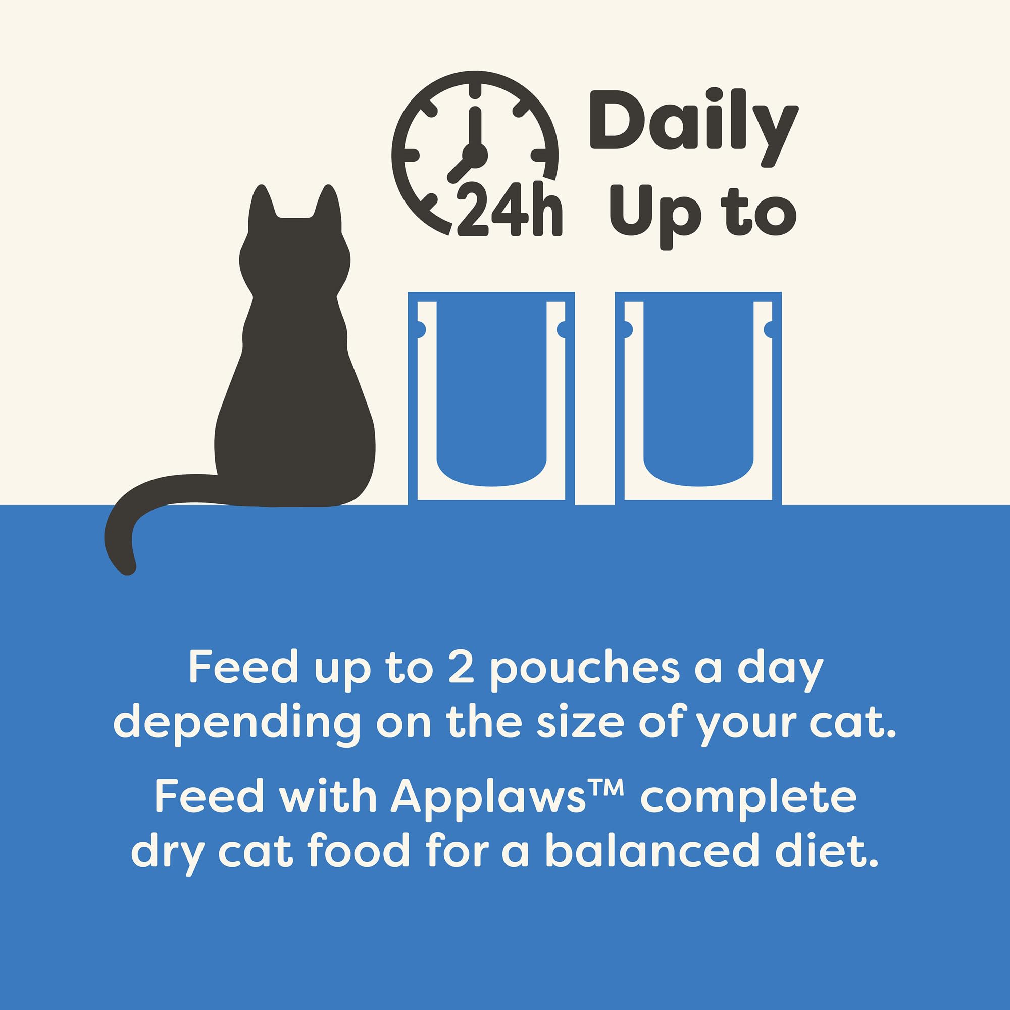Applaws high-protein cat food featuring real protein as the first ingredient for satisfying meals
