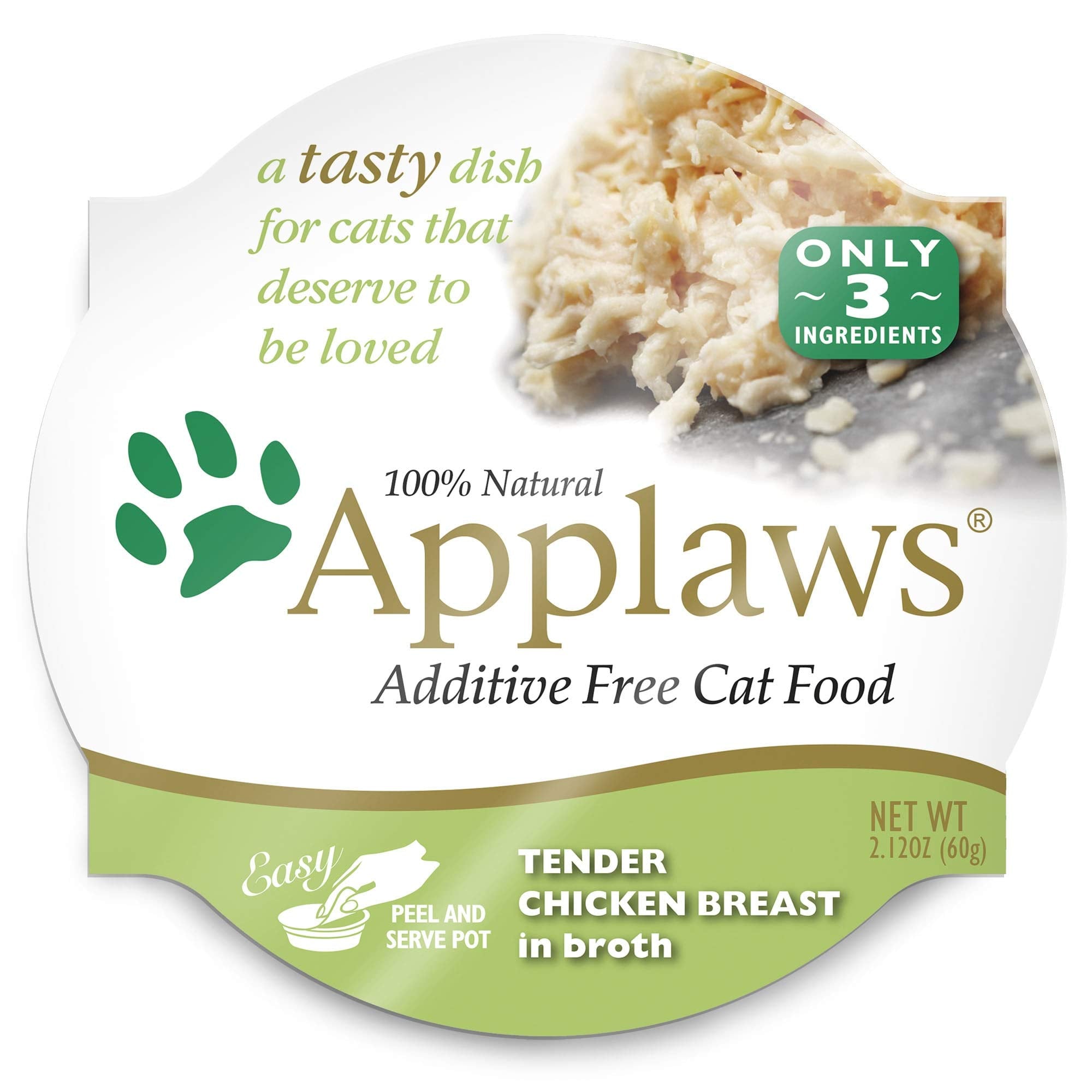 Applaws Layers pots lined up to show compact 2.12-ounce portions.