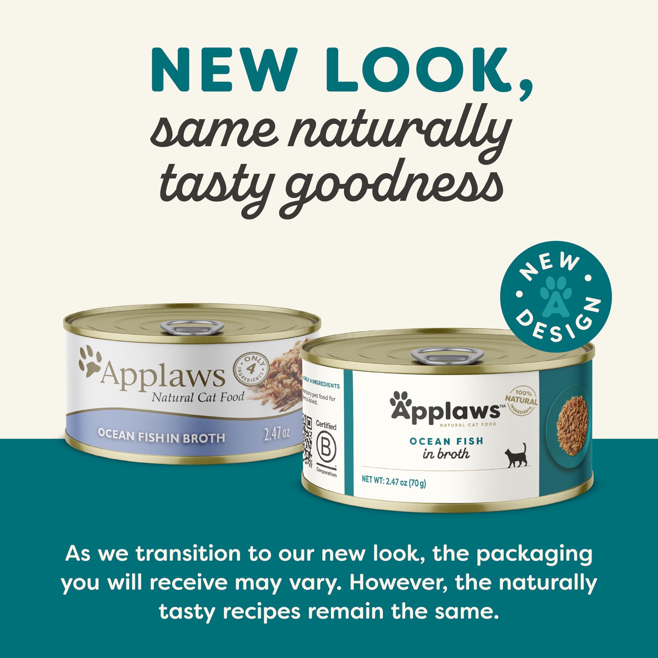 Applaws limited-ingredient cat-food image underscores simple, nutritious recipe
