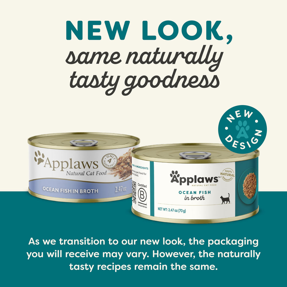 Applaws limited-ingredient cat-food image underscores simple, nutritious recipe