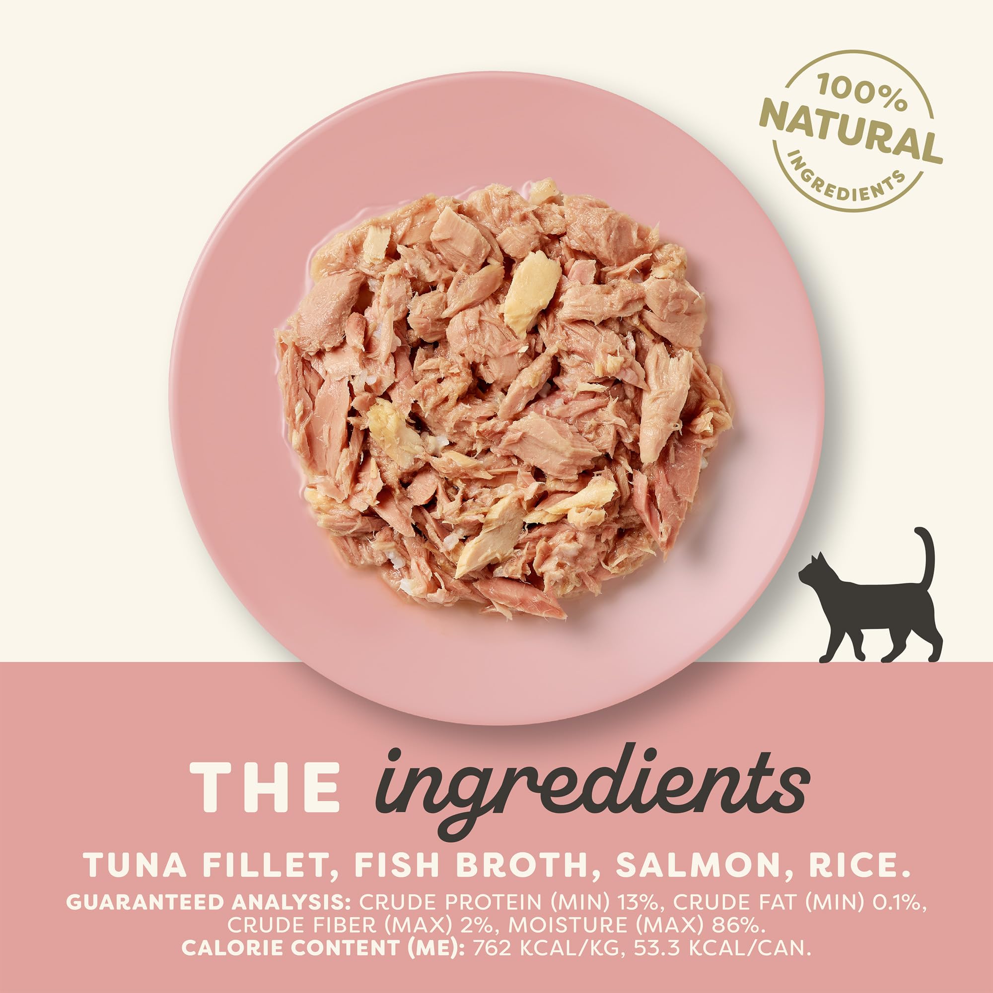 Applaws limited ingredients wet cat food close-up of natural ingredients.