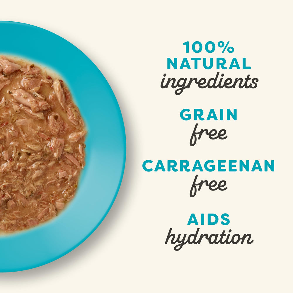 Applaws Natural Ingredients label closeup emphasizes no artificial additives.