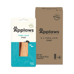 Applaws natural tuna loin treat pack shows single-ingredient goodness for cats
