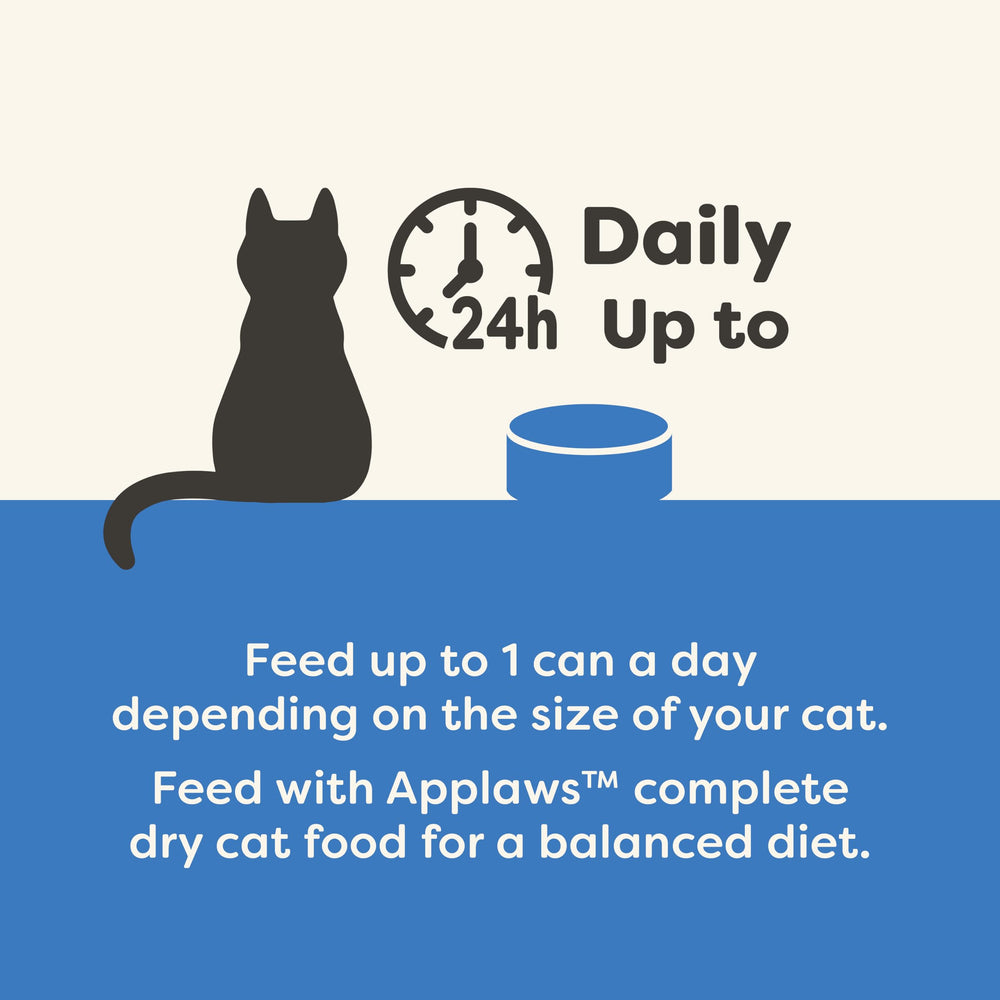 Applaws 24-pack packaging conveys convenient feeding for regular meals.