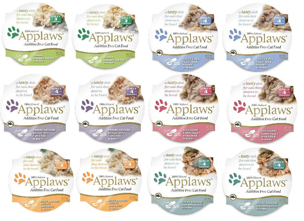 Applaws Peel and Serve cat food in broth, ready-to-serve pot for easy meals.