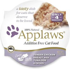 Applaws Peel and Serve label close-up highlighting convenient peel-and-serve design.