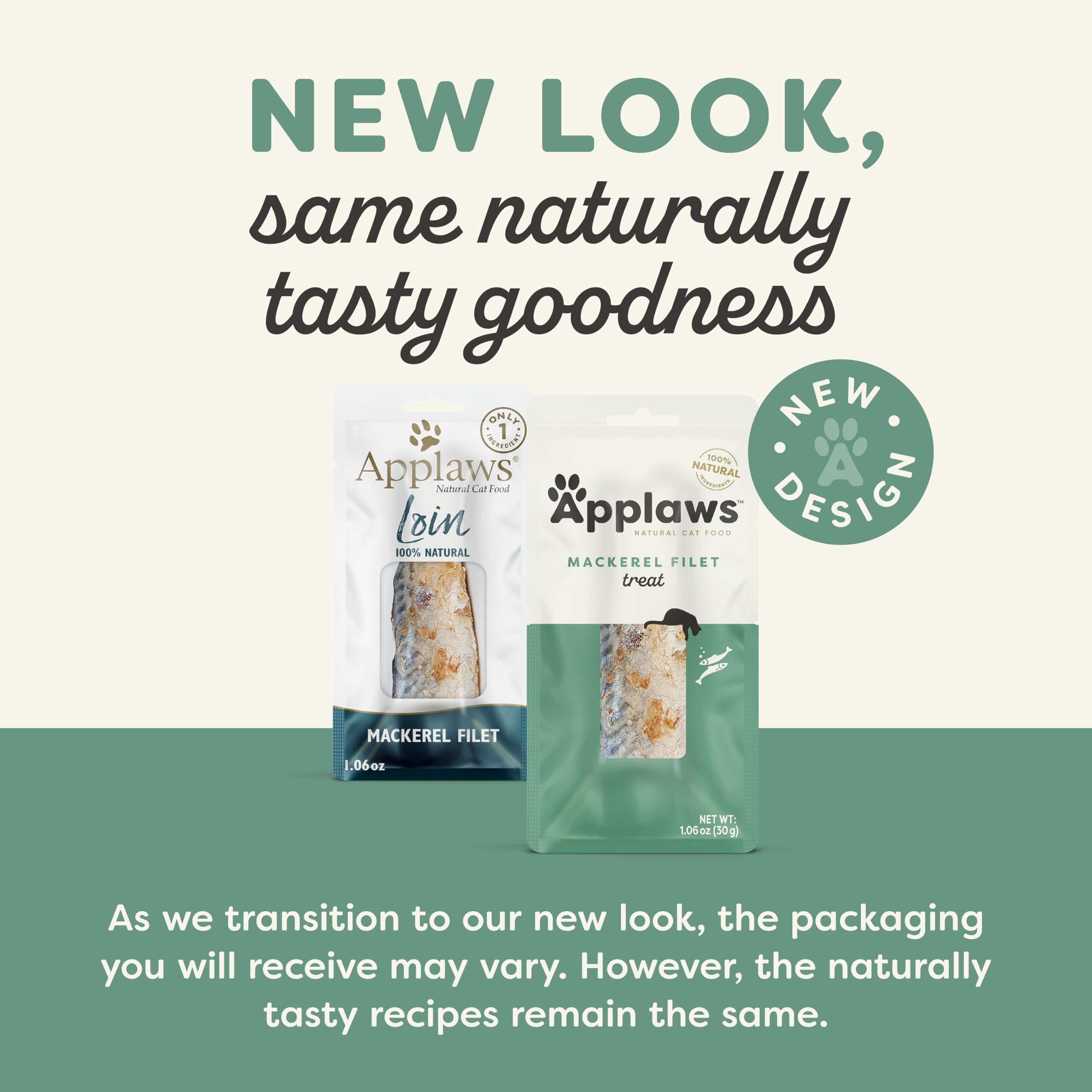 Applaws single-ingredient cat treat focused on mackerel for simple, natural snacking.