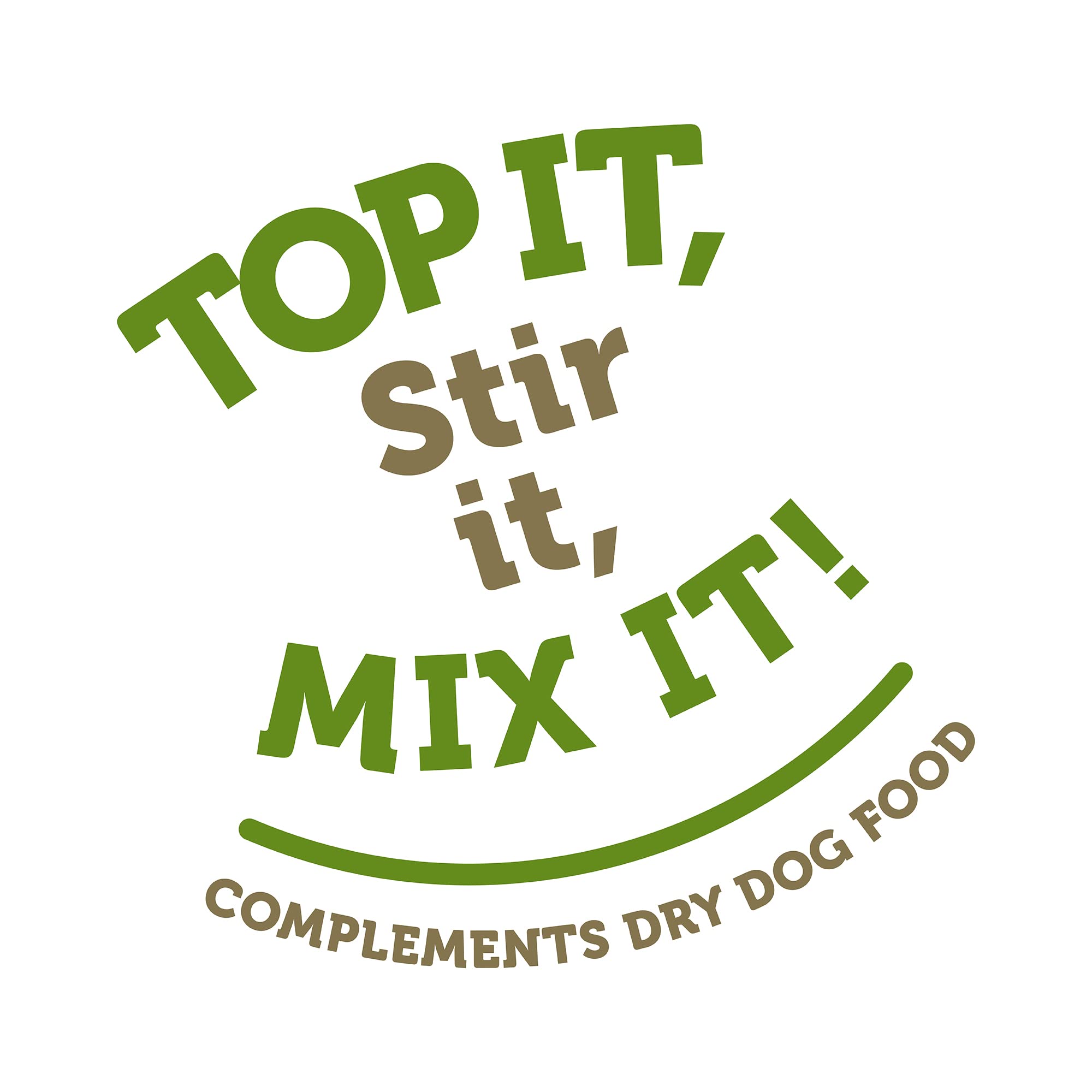 Applaws Taste Toppers dog-mealtime-joy captures a happy, satisfied pet after topping.