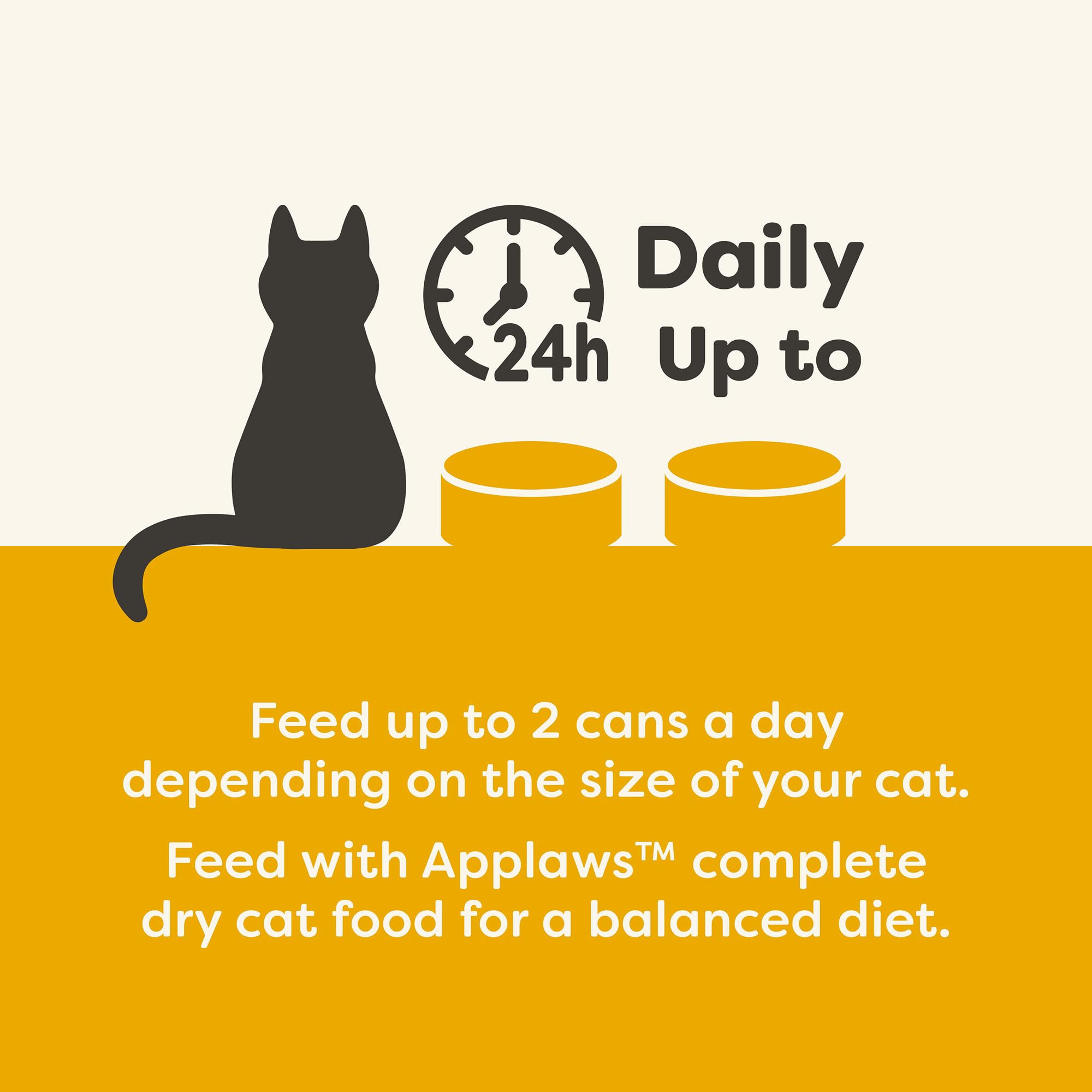 Applaws wet cat food serving in bowl – easy-to-serve texture enriches feeding routines.