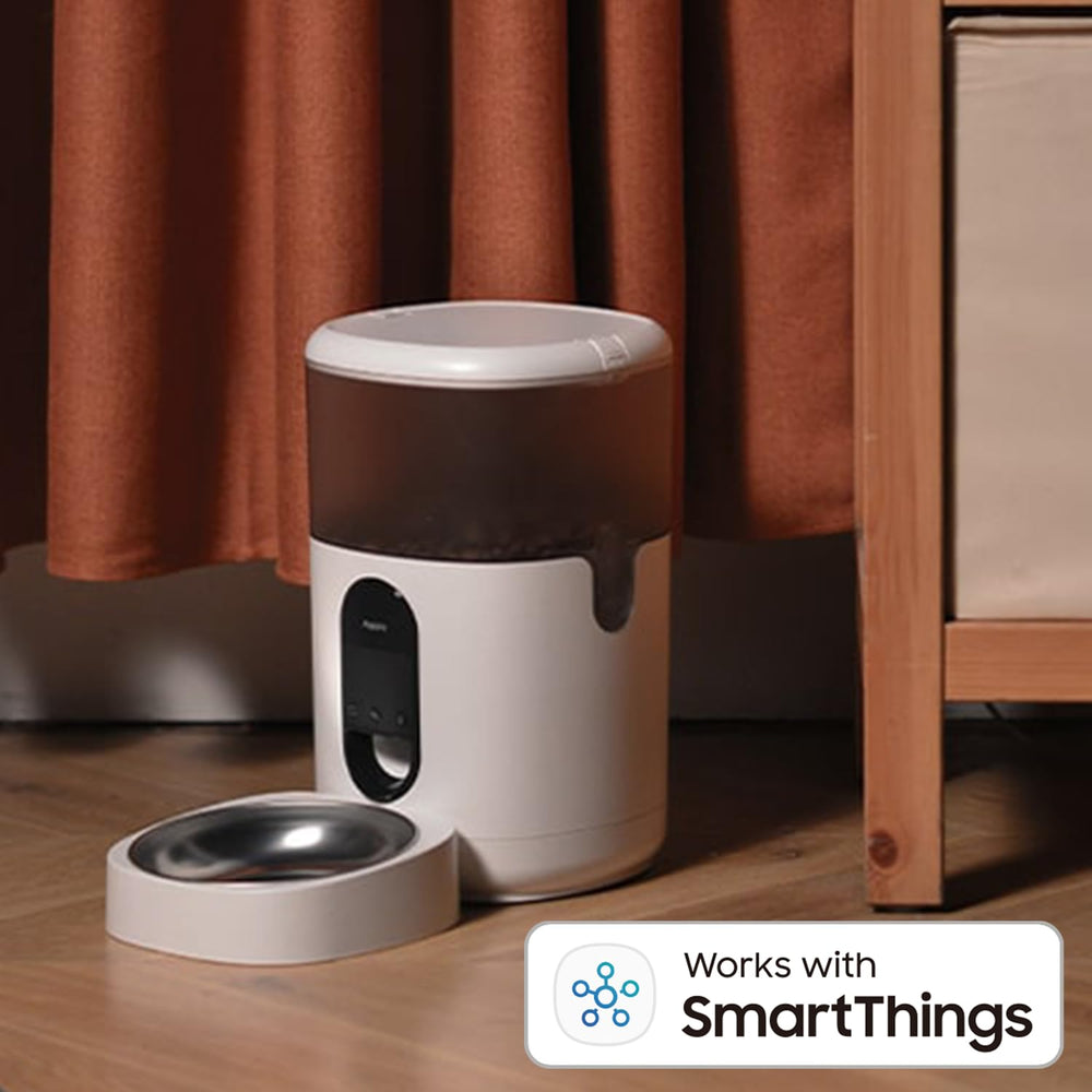 Aqara Smart Pet Feeder C1 safe materials ensure pet-friendly meals.