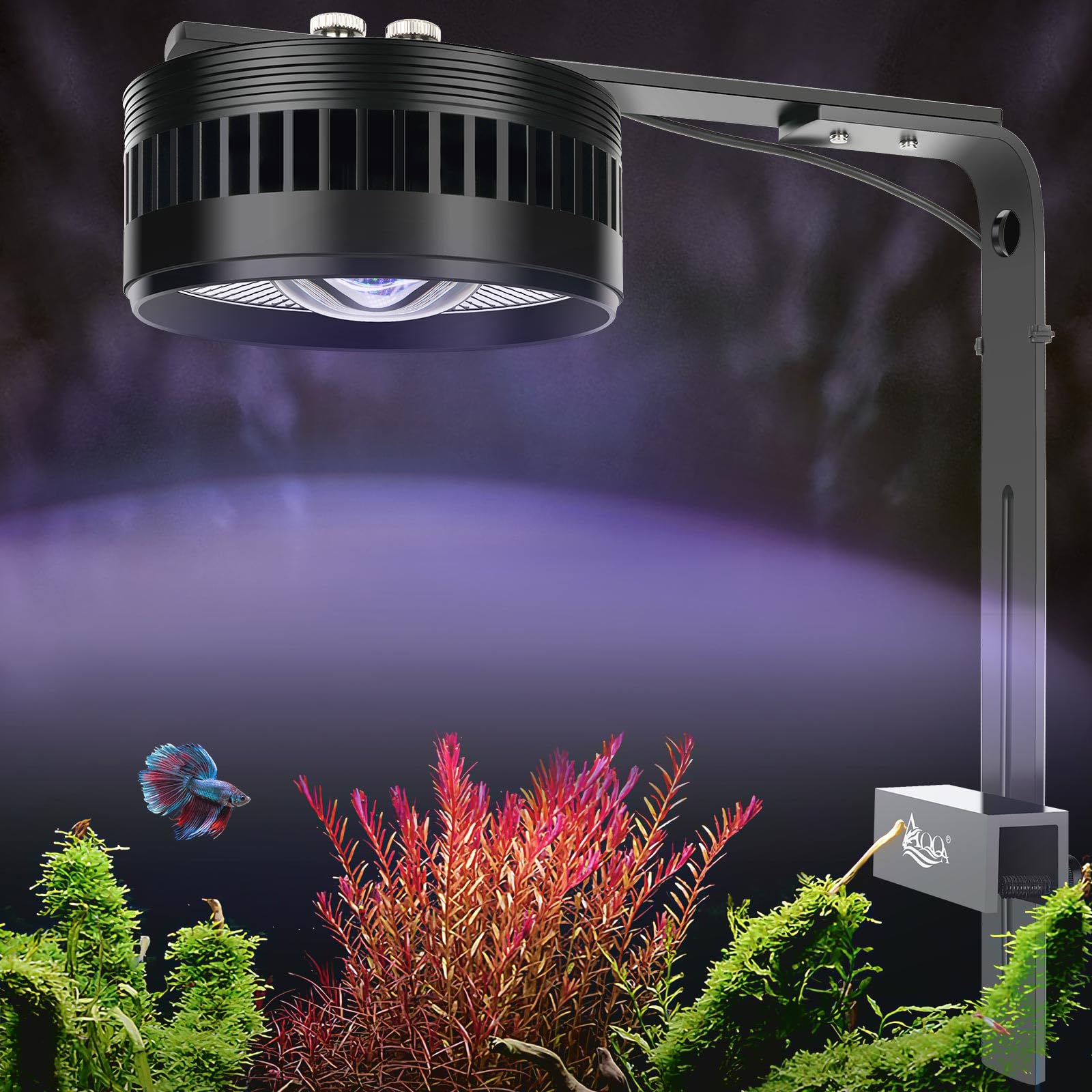 AQQA clip-on stream light auto cooling prevents overheating during use.