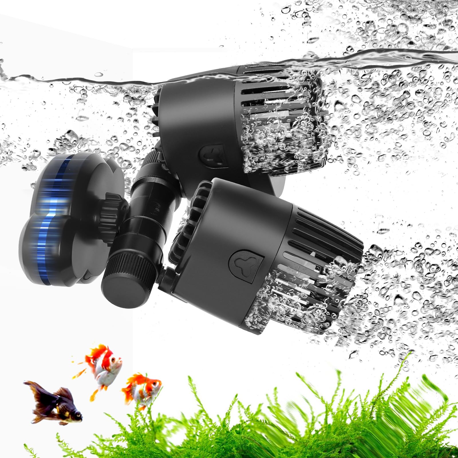 AQQA Aquarium Wave Maker main unit delivering 3170 GPH flow for large tanks.