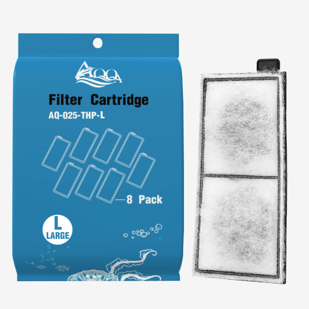 AQQA replacement cartridge swap highlights quick maintenance.