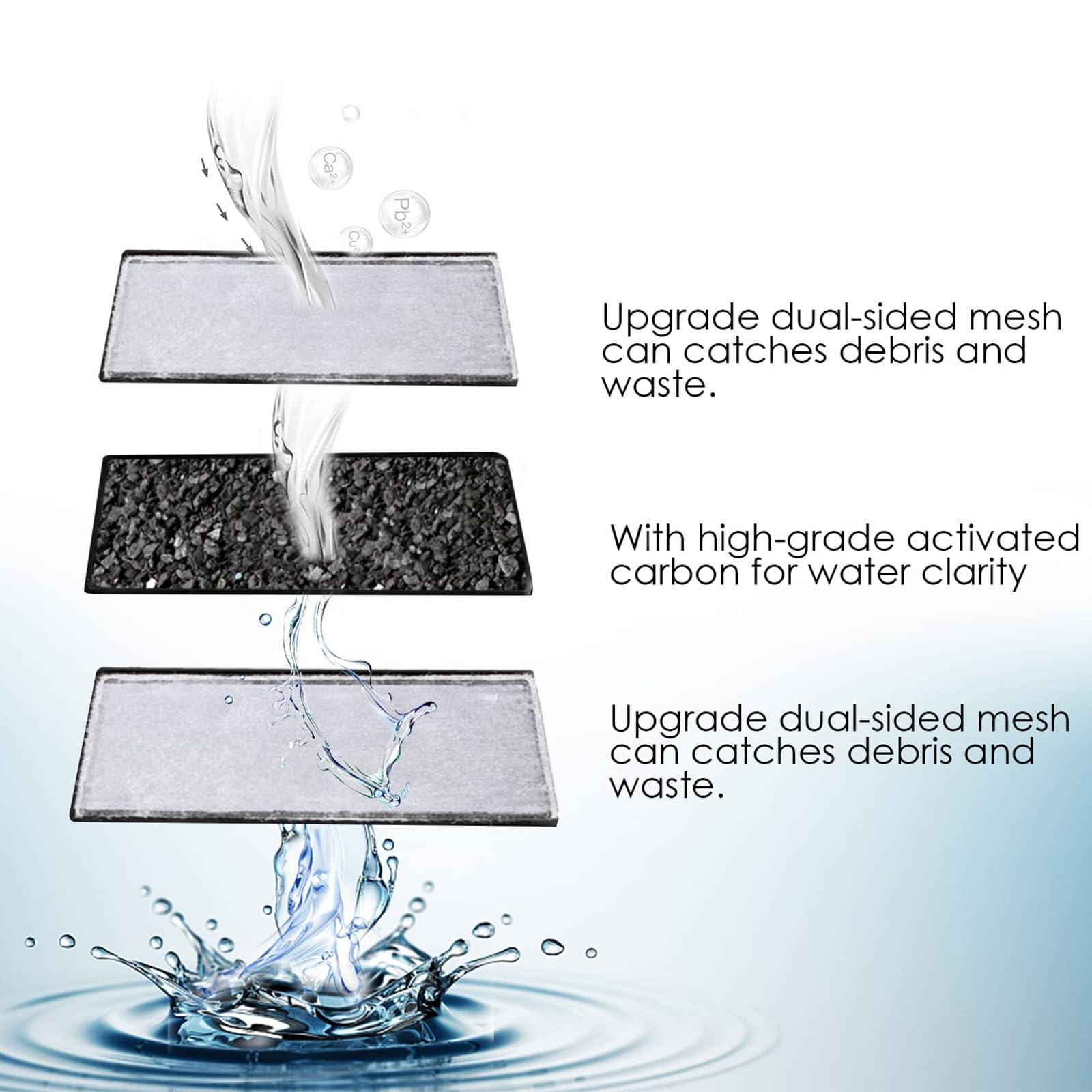 AQQA freshwater and saltwater compatibility image confirms broad aquarium use.
