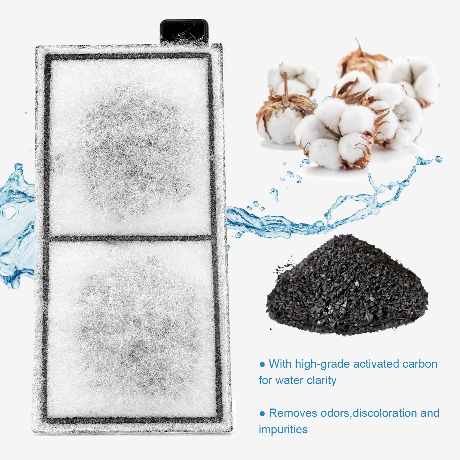 AQQA cartridge used in freshwater and saltwater tanks for versatile filtration.