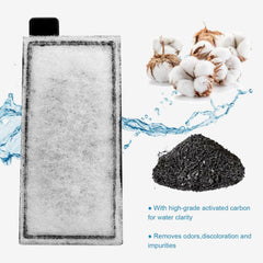 AQQA odor and discoloration control image highlights clearer water results.