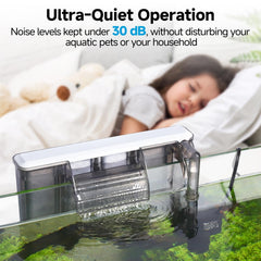 AQQA triple bio sponges filter media provides biological and mechanical filtration.