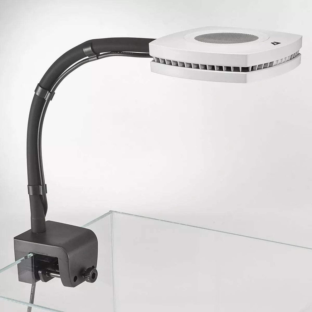 Aqua Intelligence AQI Part Prime Flex Arm 12in closeup of cord clips for neat setup.