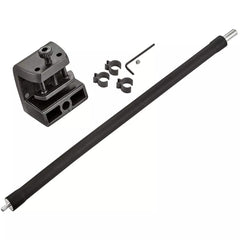 Aqua Intelligence AQI Part Prime Flex Arm 12in mounted on tank for precise placement.