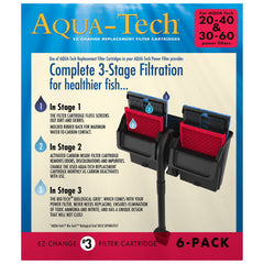 Aqua-Tech Premium Activated Carbon for fast odor and impurity removal in aquariums.