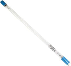 Aqua Ultraviolet 57W lamp in-use demonstrates steady UV output for clear water.
