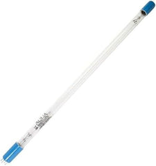 Aqua Ultraviolet 57W lamp quartz-glass focus indicates high UV transmission for effective treatment.