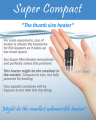 AquaMiracle 10W USB heater with digital display provides precise control.
