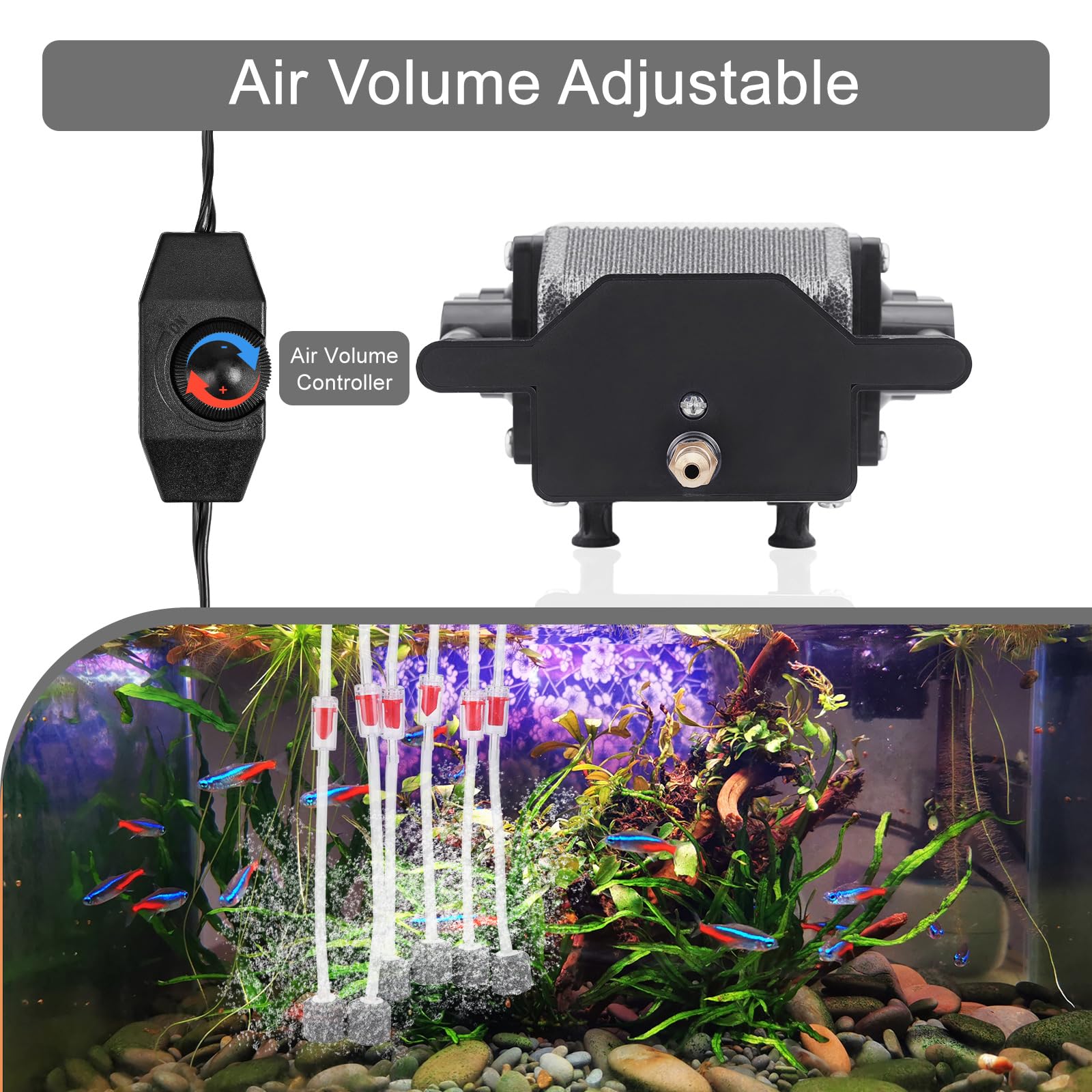 Aquamiracle inline switch and regulator show adjustable control features