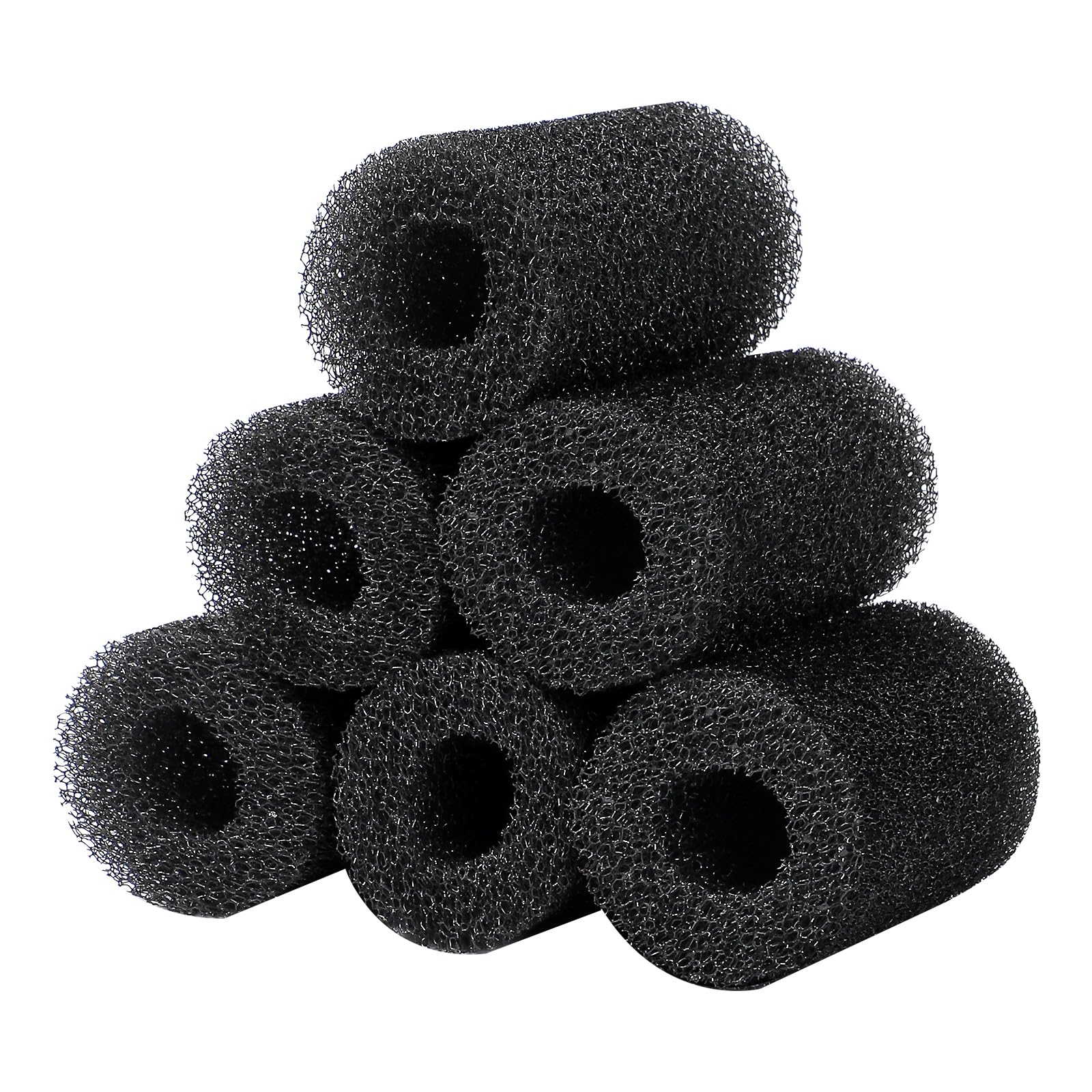 AQUANEAT pre-filter sponge over a 1-inch intake protects tiny fry from suction