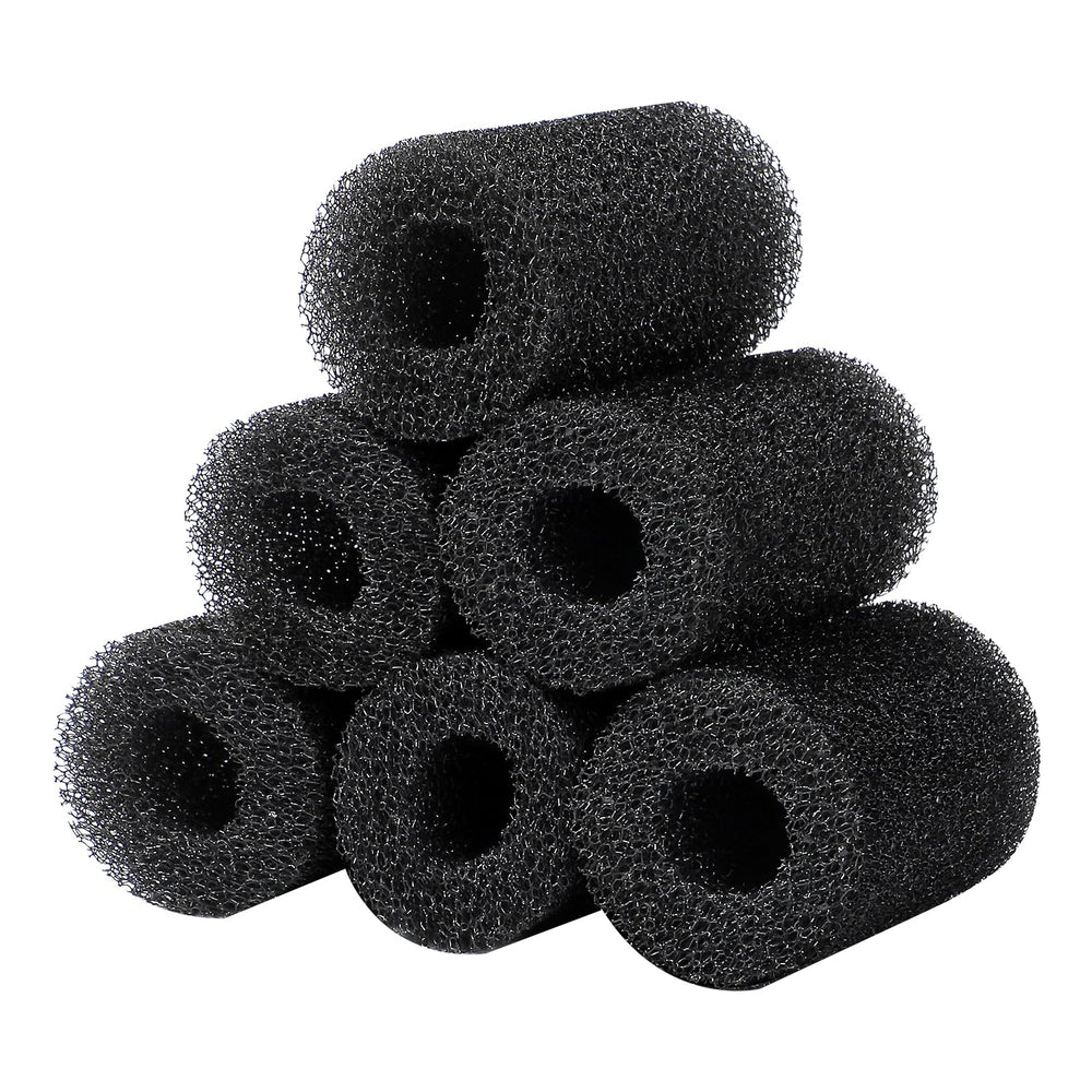 AQUANEAT pre-filter sponge over a 1-inch intake protects tiny fry from suction