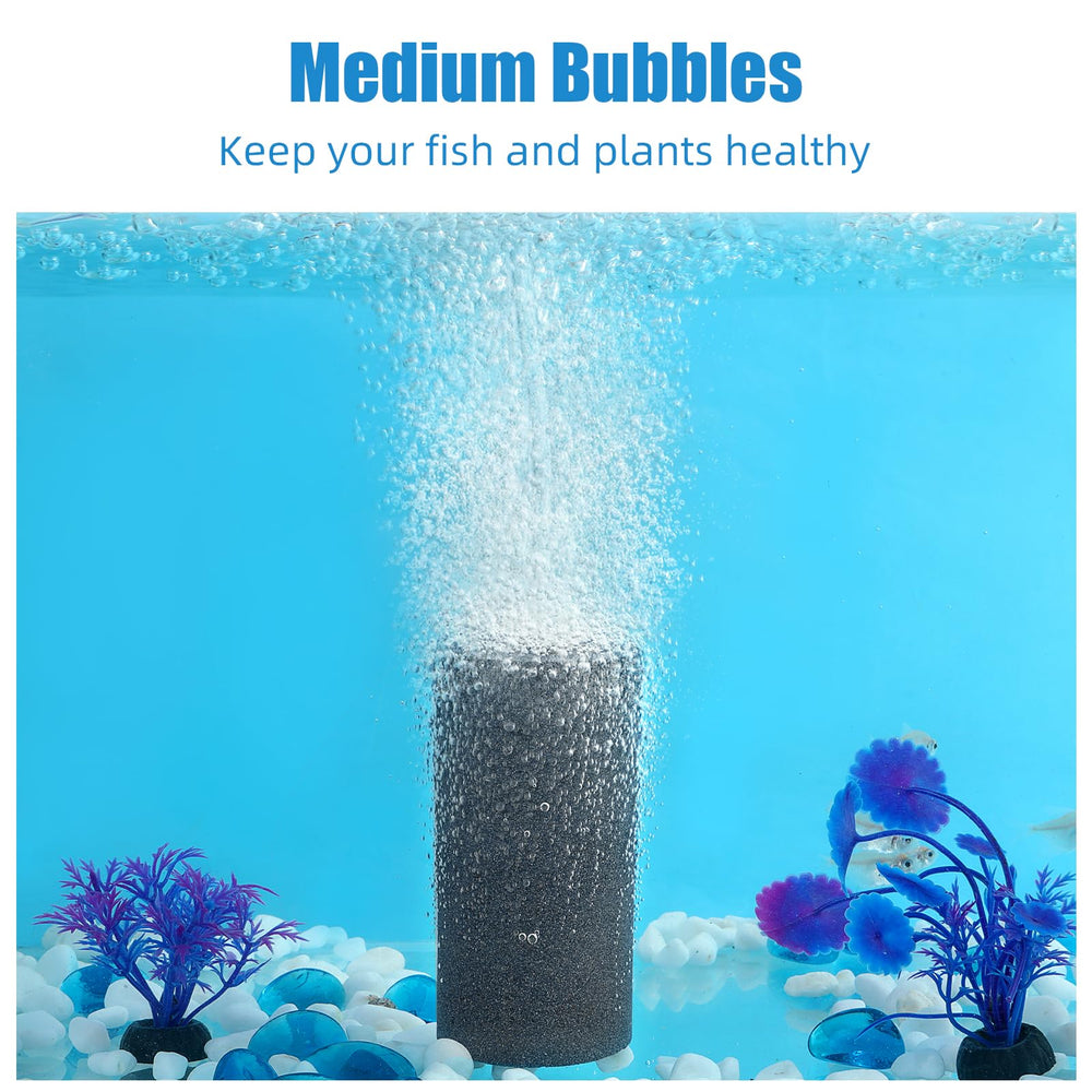 AQUANEAT 10-pack air stones packaging ready for hydroponics and ponds.