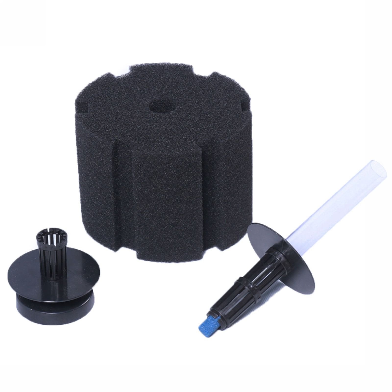 AQUANEAT Aquarium X Large Bio Sponge Filter outlet 1inch highlights steady water flow and filtration.