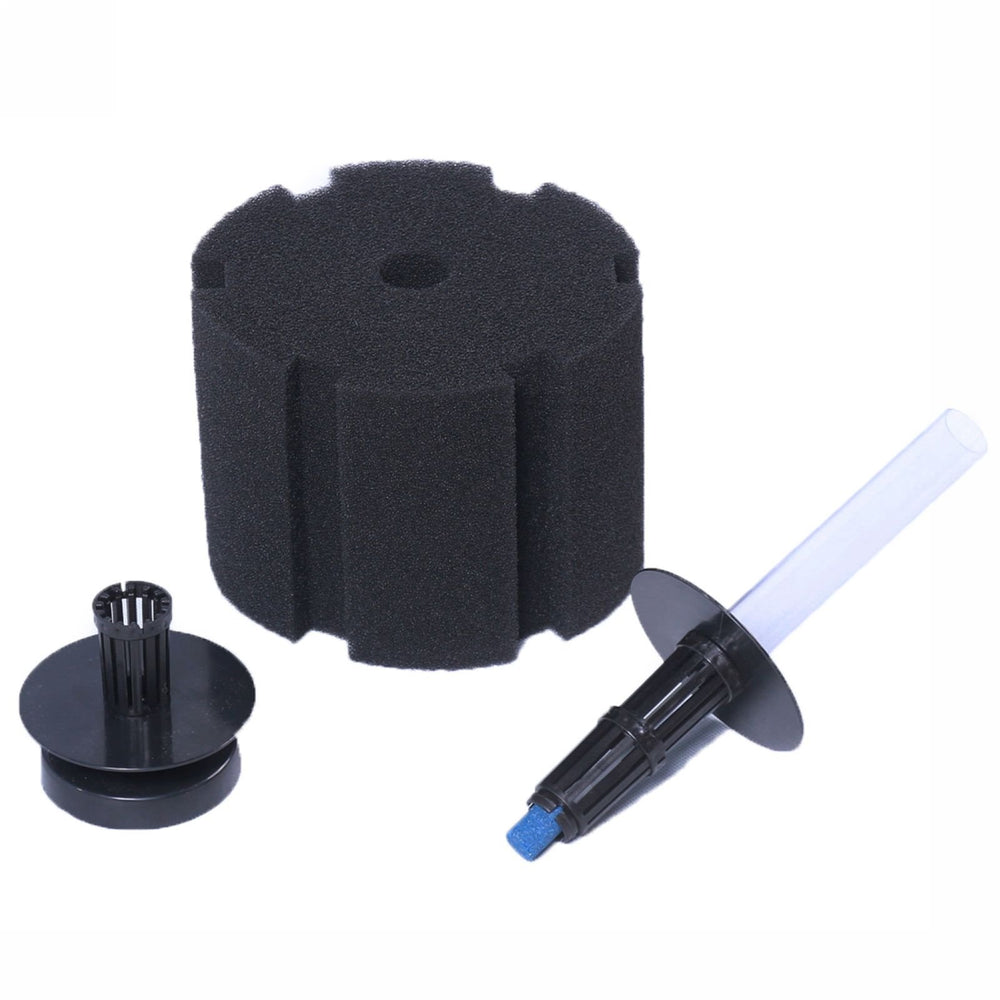 AQUANEAT Aquarium X Large Bio Sponge Filter outlet 1inch highlights steady water flow and filtration.