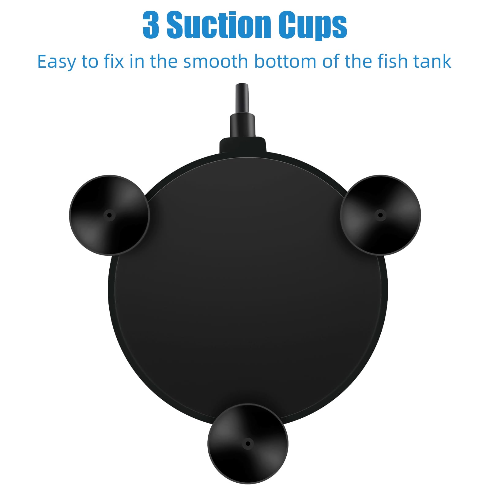 AQUANEAT durable air stone disc designed for long-term aquarium use.