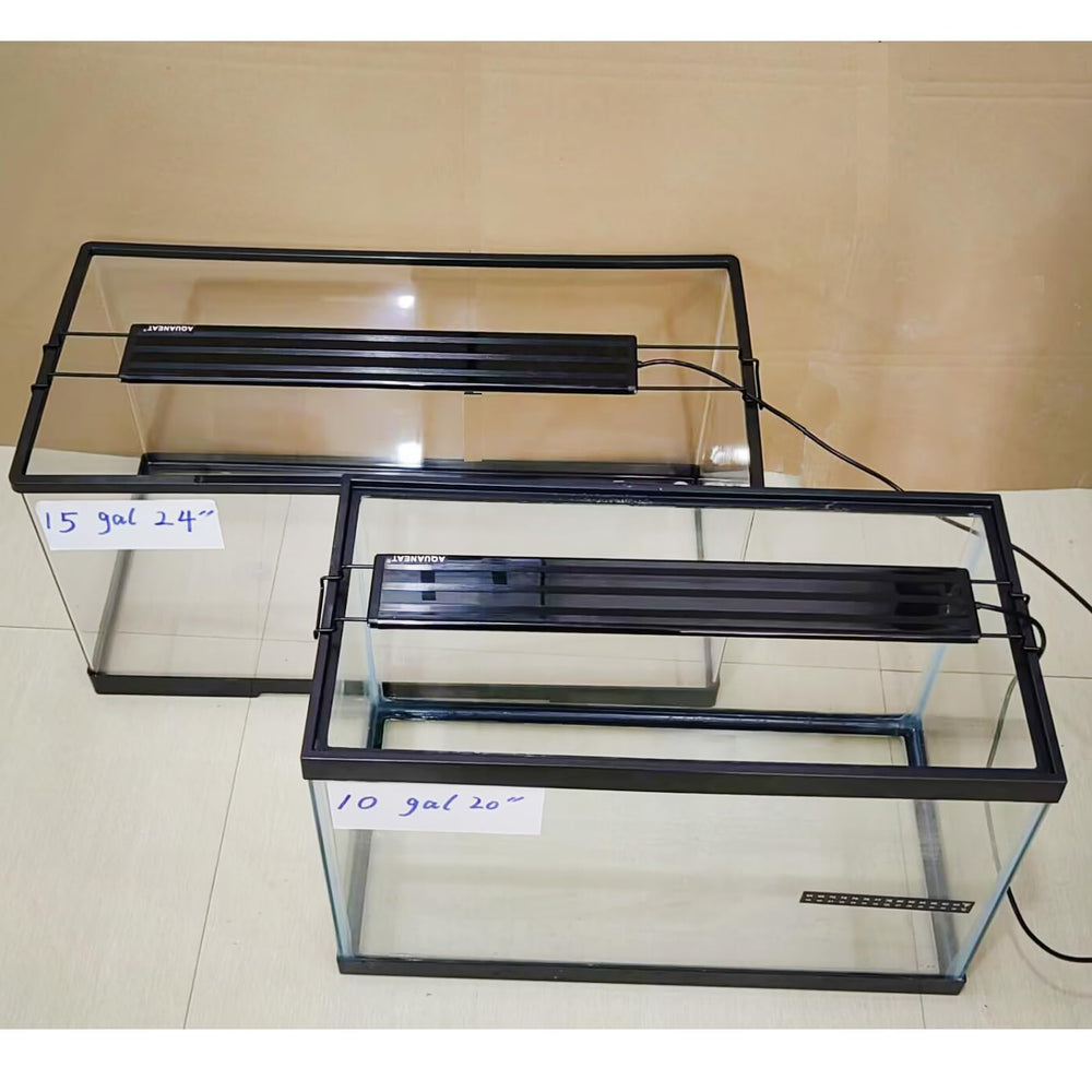 AQUANEAT LED aquarium light slim design frees space for equipment