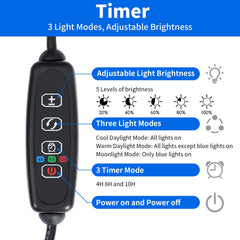 AQUANEAT LED aquarium light timer in action, auto on off for convenience