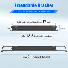 AQUANEAT LED light showing compact body and bracket mounting.