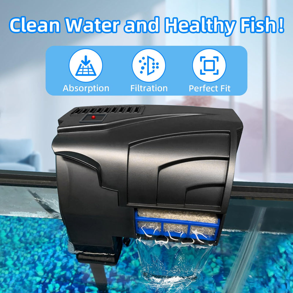 AQUANEAT pads should be rinsed before placing in filter for best results