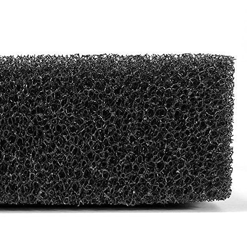 Aquapapa bio sponge filter media pad in tank demonstrates cut-to-fit versatility for varied setups.