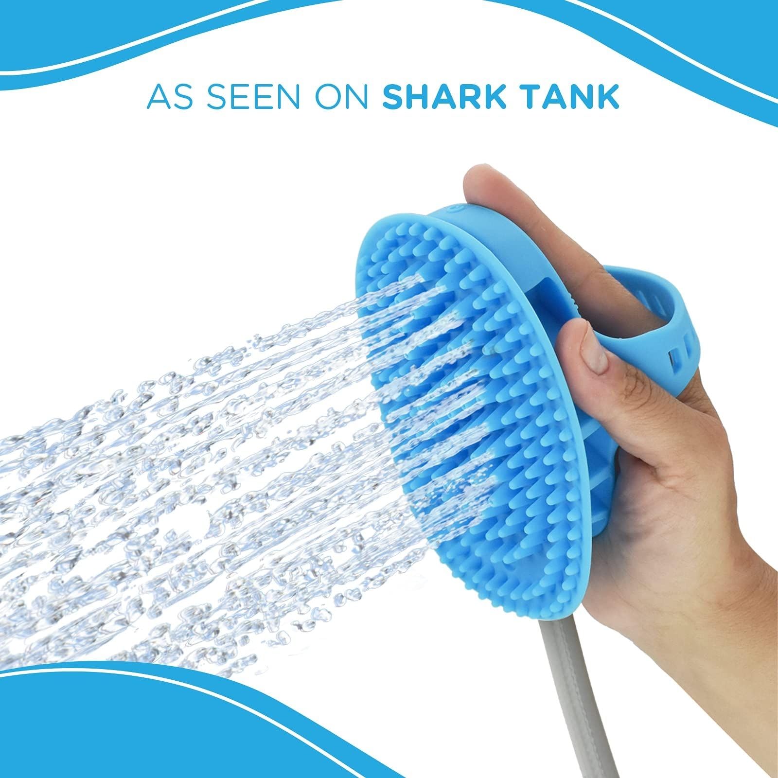 Aquapaw easy bath setup kit image illustrating quick, mess-free bathing at home.
