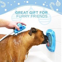 Aquapaw Lick Mat XL blue offers a large licking surface for bigger dogs.