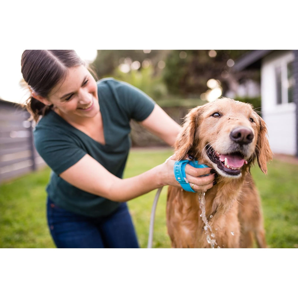 Aquapaw pet bathing kit all in one for an efficient washing routine.