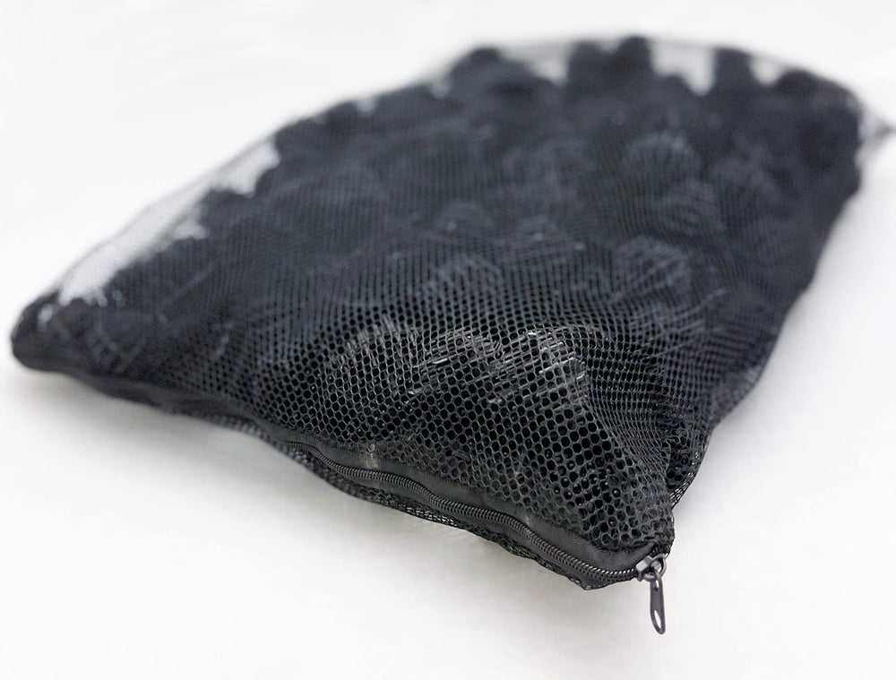 Aquarium Masters bio balls in filter unit demonstrate lightweight, durable media for flexible placement.