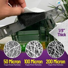 Aquatic Experts polishing-pad-layered-filtering extends maintenance intervals