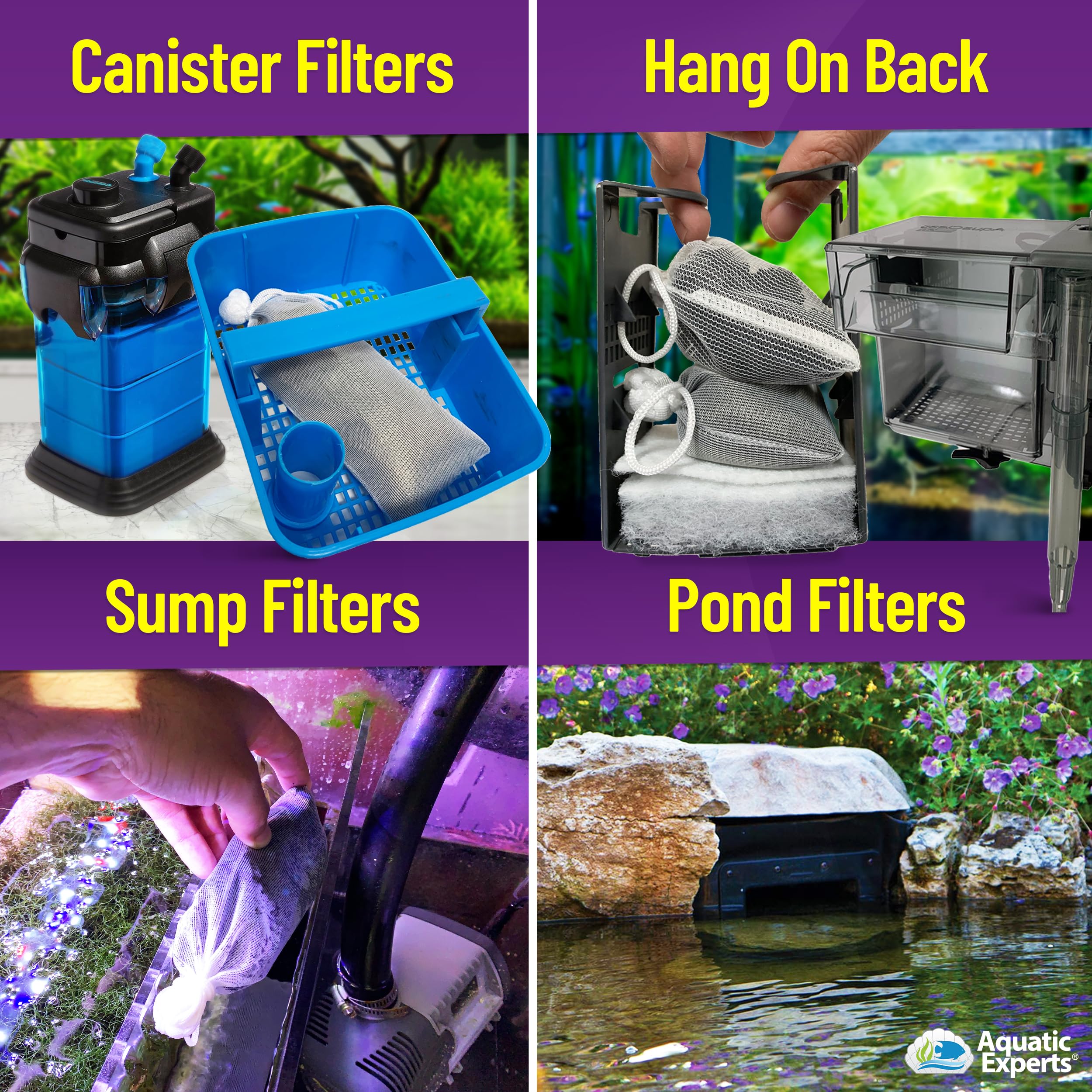Aquatic Experts water clarity after carbon visually improved.