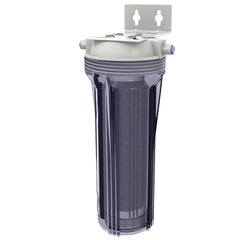 Aquatic Life color-changing DI resin canister shows replacement timing for consistent water quality.