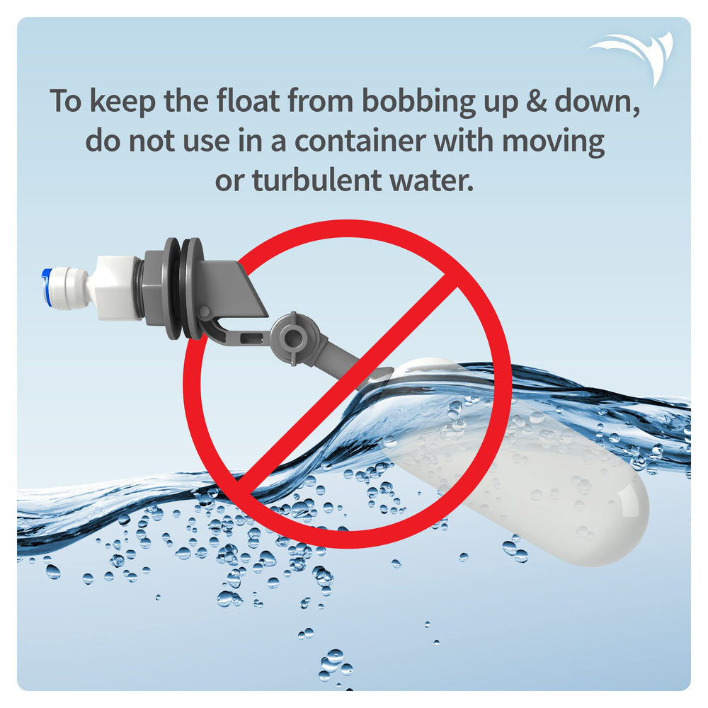 AquaticLife tubing and adapter image emphasizes versatile installation options for RO systems