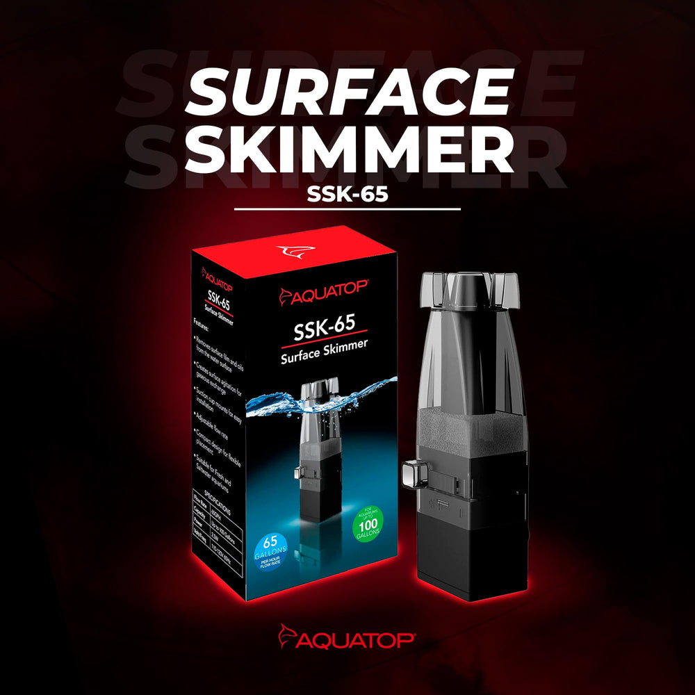 Aquatop surface skimmer installation demonstrates easy setup