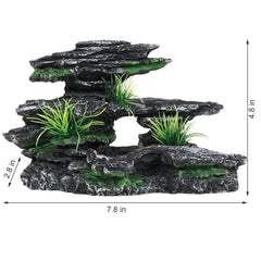 Aquazoo betta-friendly hiding spots promote safe exploration and resting.